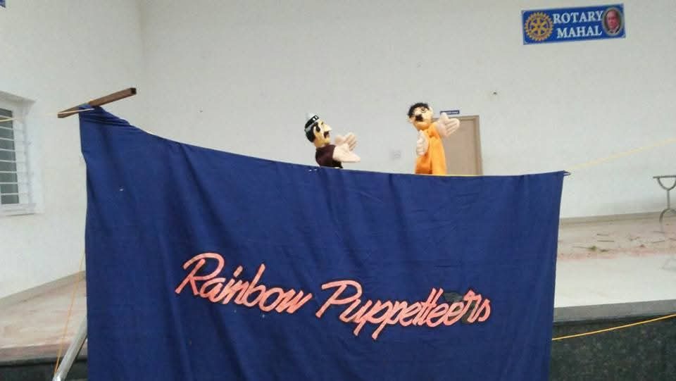 Rainbow Puppetry — from the collection of Dr. N. Dhanaraj